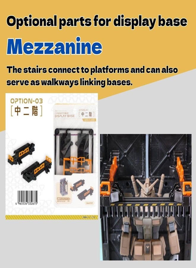 Someie Plastic Model Display Items Set (Plastic Model Interlocking Display Bases Optional Parts Set : 5 Types of Parts, Customization Sticker x1, Alligator Clip Sticks x2) - Image 5